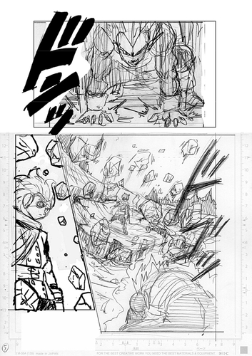 Dragon Ball Super Manga 74. fejezet vázlat oldalak és összefoglaló 5