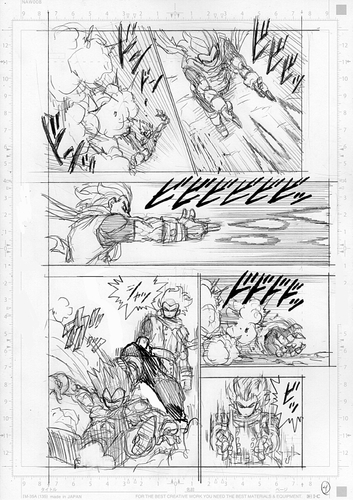 Dragon Ball Super Manga 76. fejezet vázlat oldalak és spoiler 3